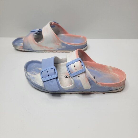 Birkenstock Women's Size 37 (US Size 6) Sandals Arizona Essentials Tie Dye - Picture 5 of 10